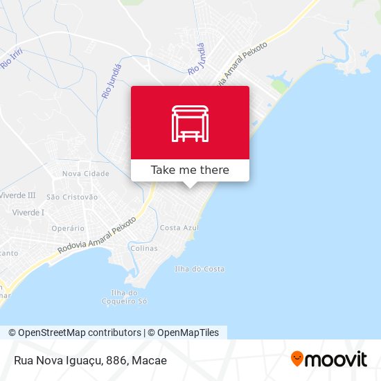 Rua Nova Iguaçu, 886 map