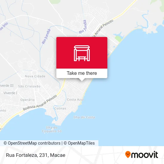 Rua Fortaleza, 231 map