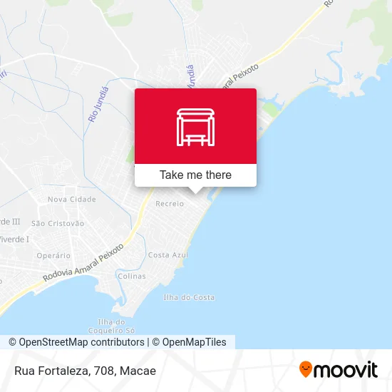 Rua Fortaleza, 708 map