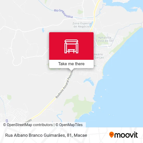 Rua Albano Branco Guimarães, 81 map