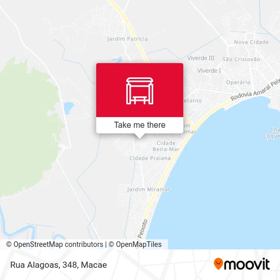 Rua Alagoas, 348 map