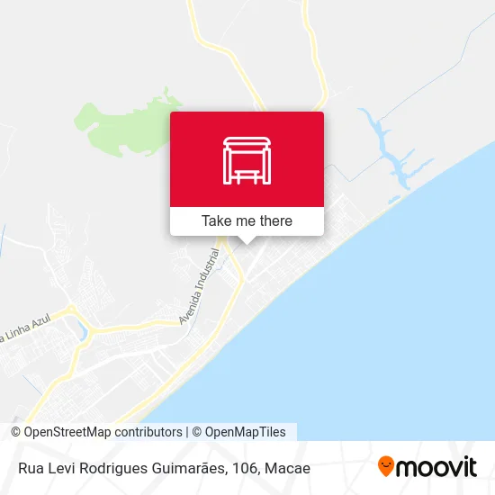 Rua Levi Rodrigues Guimarães, 106 map