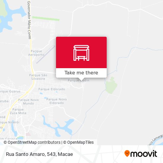 Rua Santo Amaro, 543 map