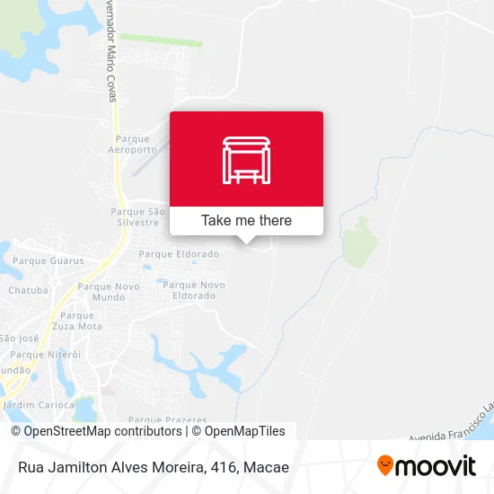 Rua Jamilton Alves Moreira, 416 map