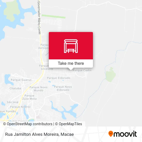 Rua Jamilton Alves Moreira map