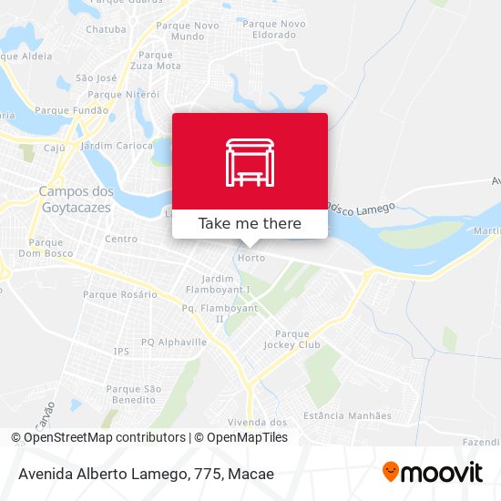 Avenida Alberto Lamego, 775 map