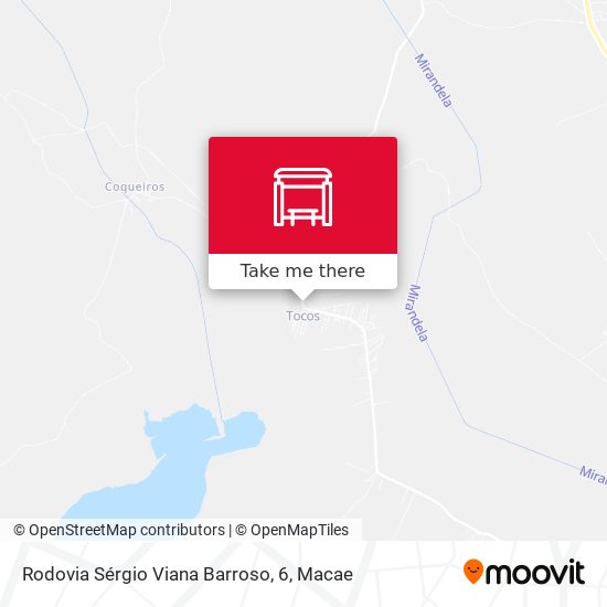 Rodovia Sérgio Viana Barroso, 6 map