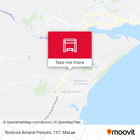 Rodovia Amaral Peixoto, 157 map