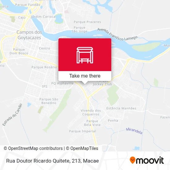 Rua Doutor Ricardo Quitete, 213 map