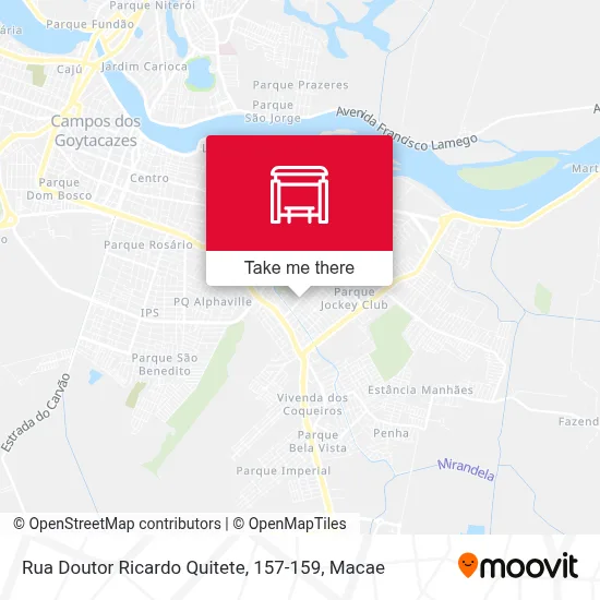 Rua Doutor Ricardo Quitete, 157-159 map