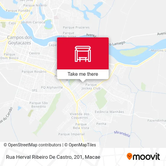 Rua Herval Ribeiro De Castro, 201 map