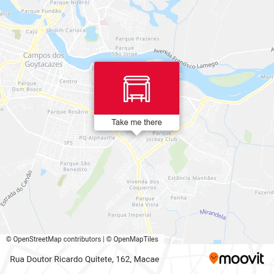 Rua Doutor Ricardo Quitete, 162 map