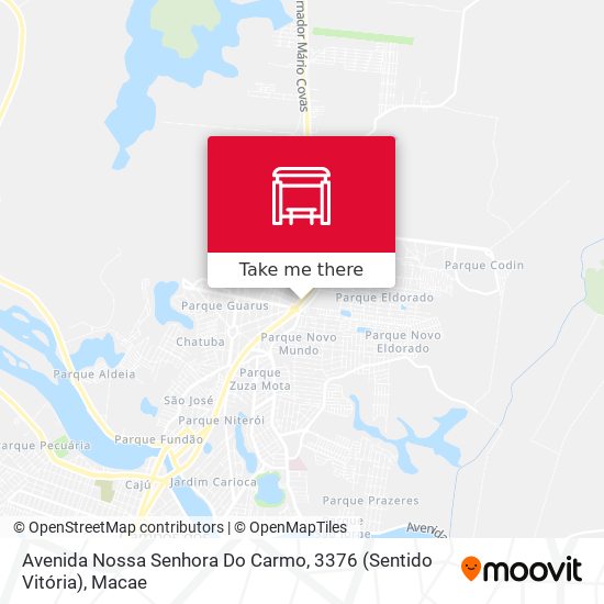 Avenida Nossa Senhora Do Carmo, 3376 (Sentido Vitória) map
