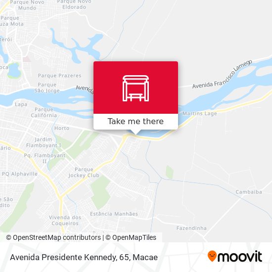 Avenida Presidente Kennedy, 65 map