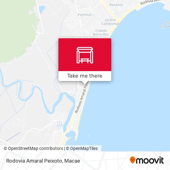 Rodovia Amaral Peixoto map