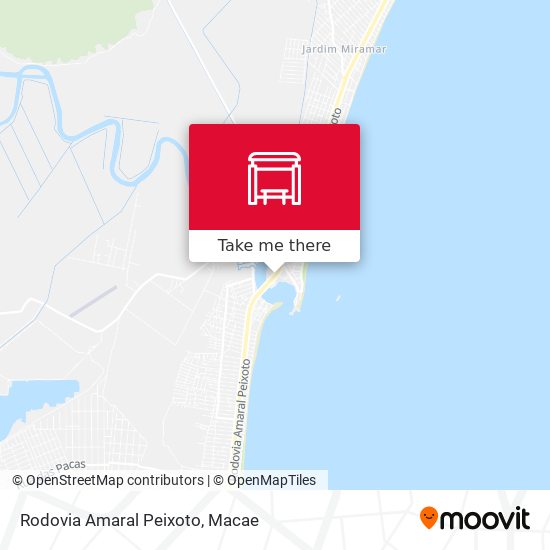 Rodovia Amaral Peixoto map