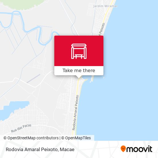 Rodovia Amaral Peixoto map