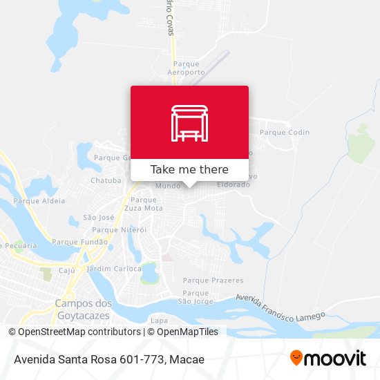 Avenida Santa Rosa 601-773 map