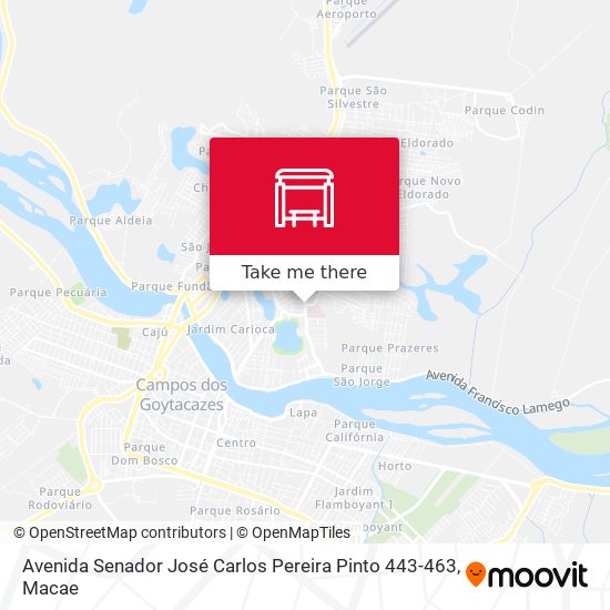 Avenida Senador José Carlos Pereira Pinto 443-463 map