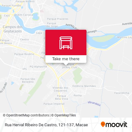 Rua Herval Ribeiro De Castro, 121-137 map