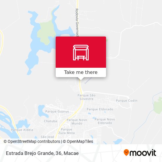 Estrada Brejo Grande, 36 map
