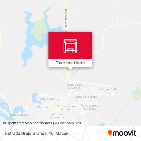 Estrada Brejo Grande, 46 map