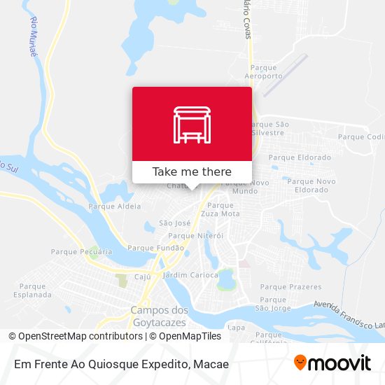 Em Frente Ao Quiosque Expedito map