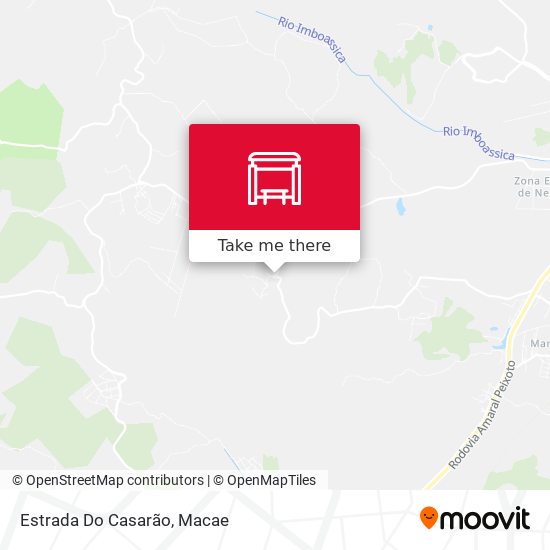 Estrada Do Casarão map