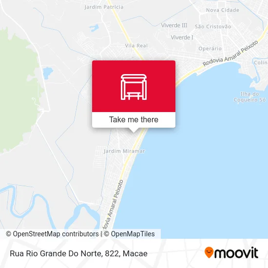 Rua Rio Grande Do Norte, 822 map
