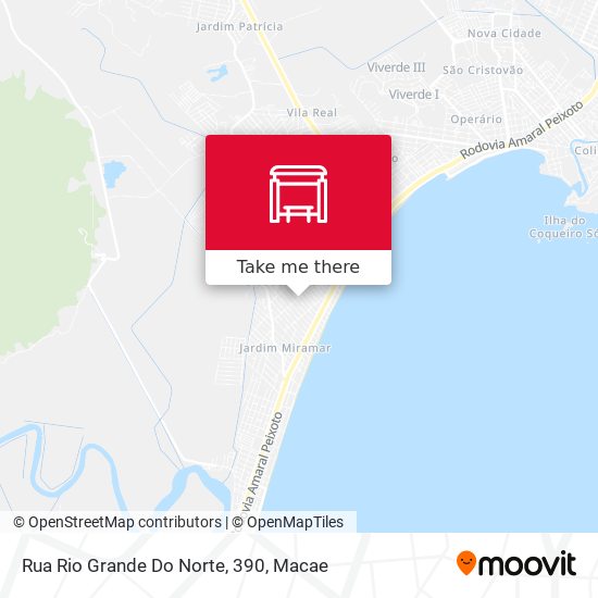 Mapa Rua Rio Grande Do Norte, 390