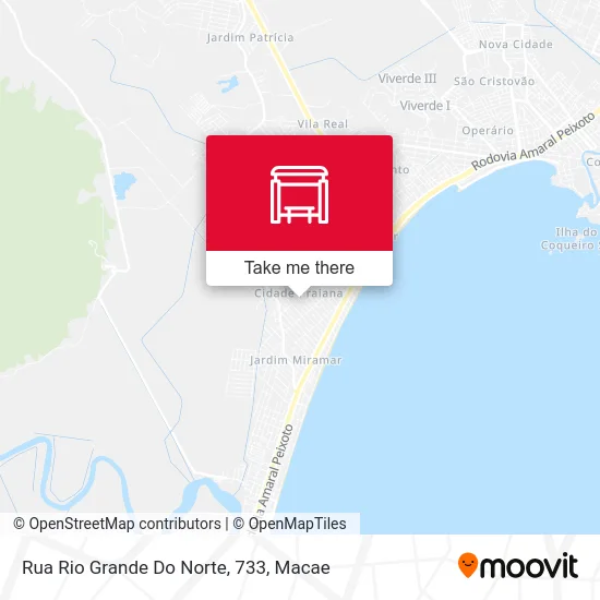 Rua Rio Grande Do Norte, 733 map