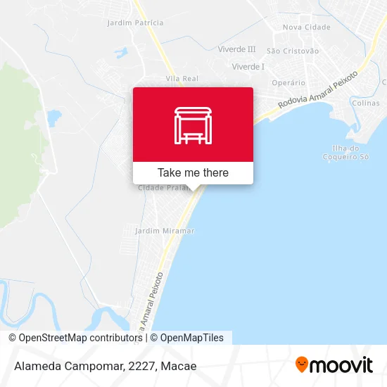 Alameda Campomar, 2227 map