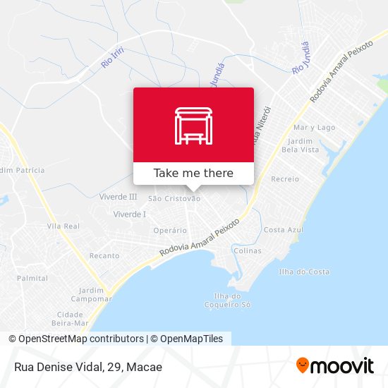 Rua Denise Vidal, 29 map