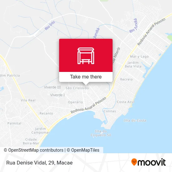 Rua Denise Vidal, 29 map