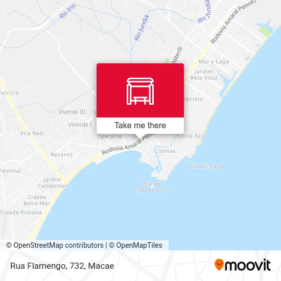Rua Flamengo, 732 map