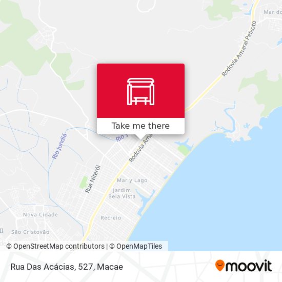 Rua Das Acácias, 527 map