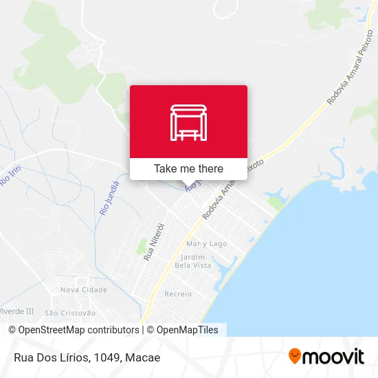 Rua Dos Lírios, 1049 map