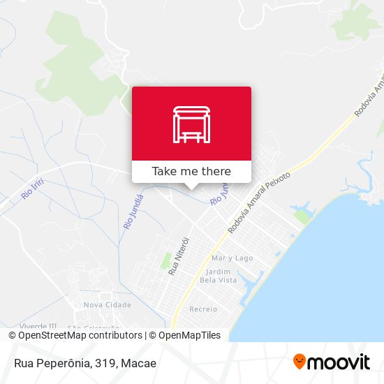 Rua Peperônia, 319 map