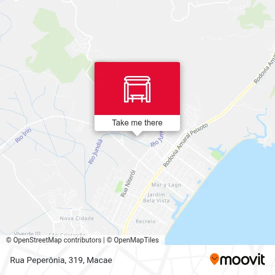 Rua Peperônia, 319 map