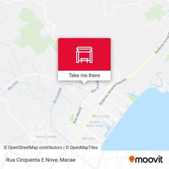 Rua Cinquenta E Nove map