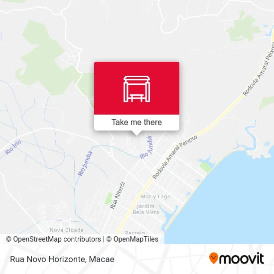 Rua Novo Horizonte map