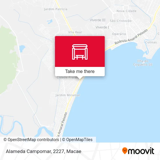 Alameda Campomar, 2227 map