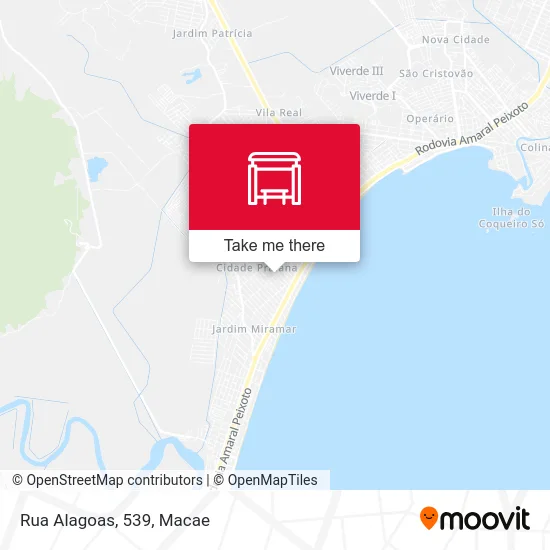Rua Alagoas, 539 map