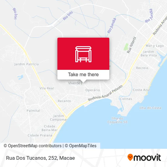 Rua Dos Tucanos, 252 map