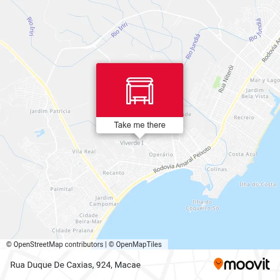 Rua Duque De Caxias, 924 map
