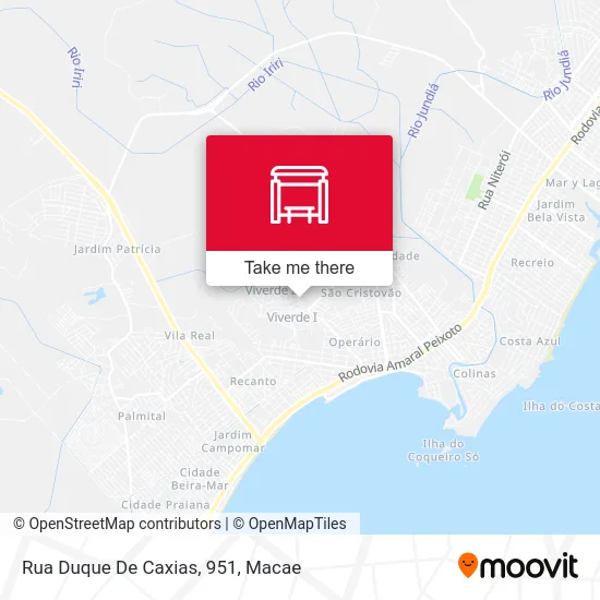Rua Duque De Caxias, 951 map