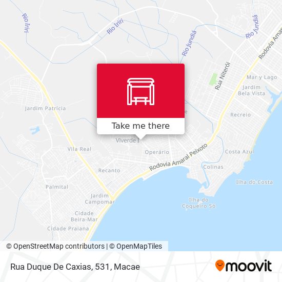 Rua Duque De Caxias, 531 map