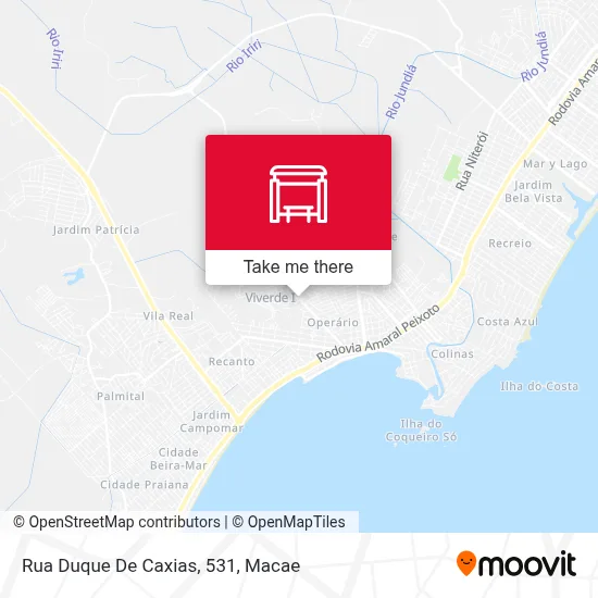 Rua Duque De Caxias, 531 map