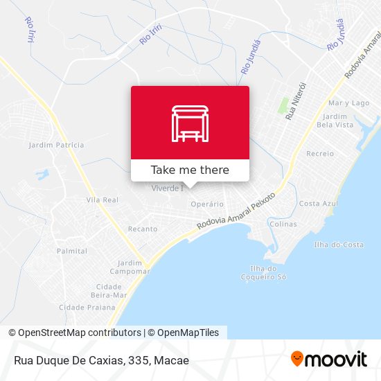 Mapa Rua Duque De Caxias, 335