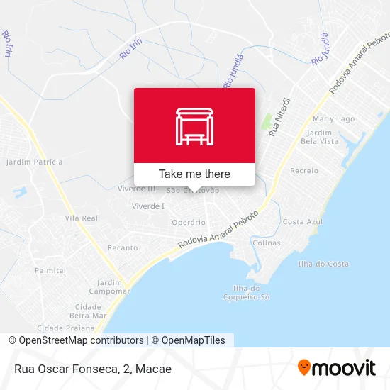 Rua Oscar Fonseca, 2 map